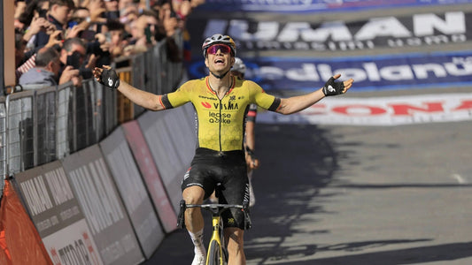 Van Aert silences critics with victorious on grueling Giro d'Italia Stage 9