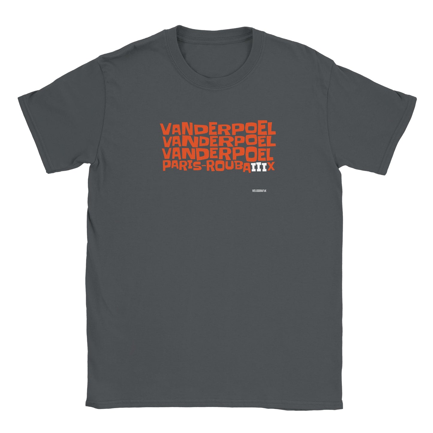 Mathieu van der Poel Paris-Roubaix Three-Peat Cycling-t-shirt-7f042329-39f5-406f-817c-4d3a57d4f7a9