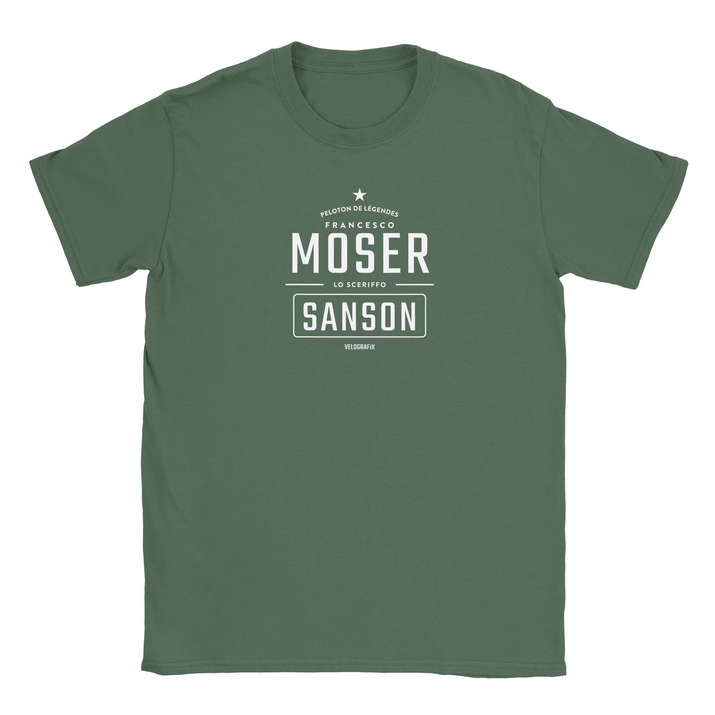 francesco moser sanson retro vintage cycling t-shirt