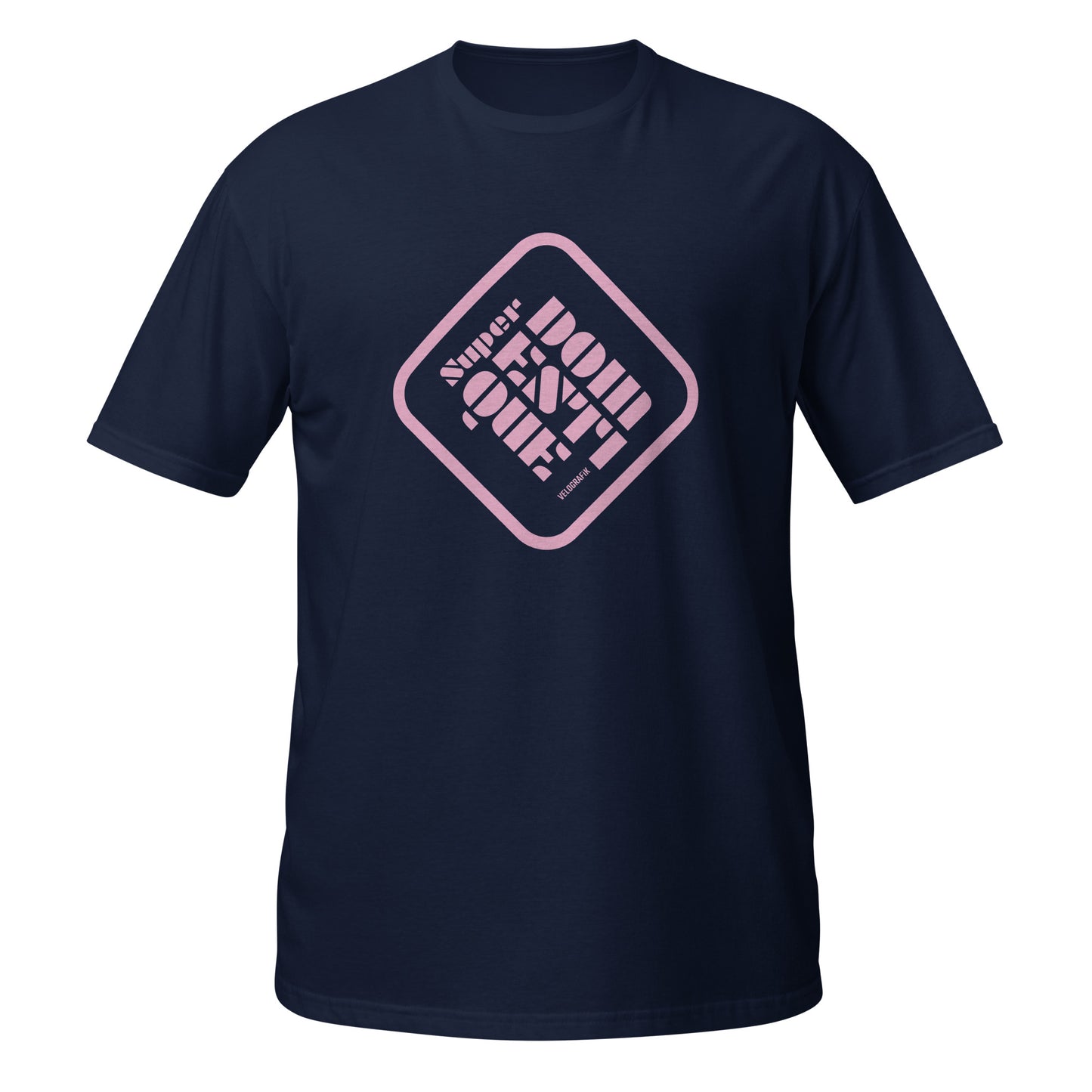 super domestique cycling t-shirt unisex-basic-softstyle-t-shirt-navy-front-67e3df32dad08