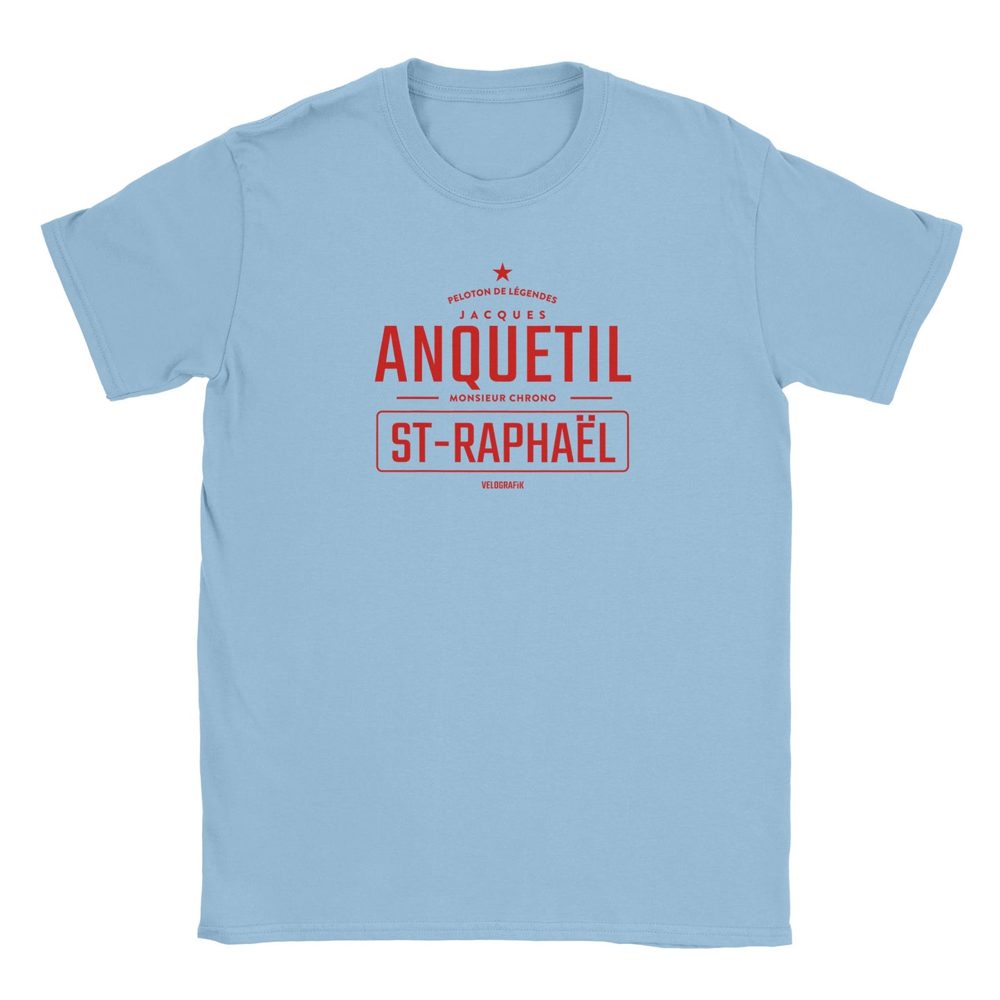 jacques anquetil st raphael retro vintage cycling t-shirt