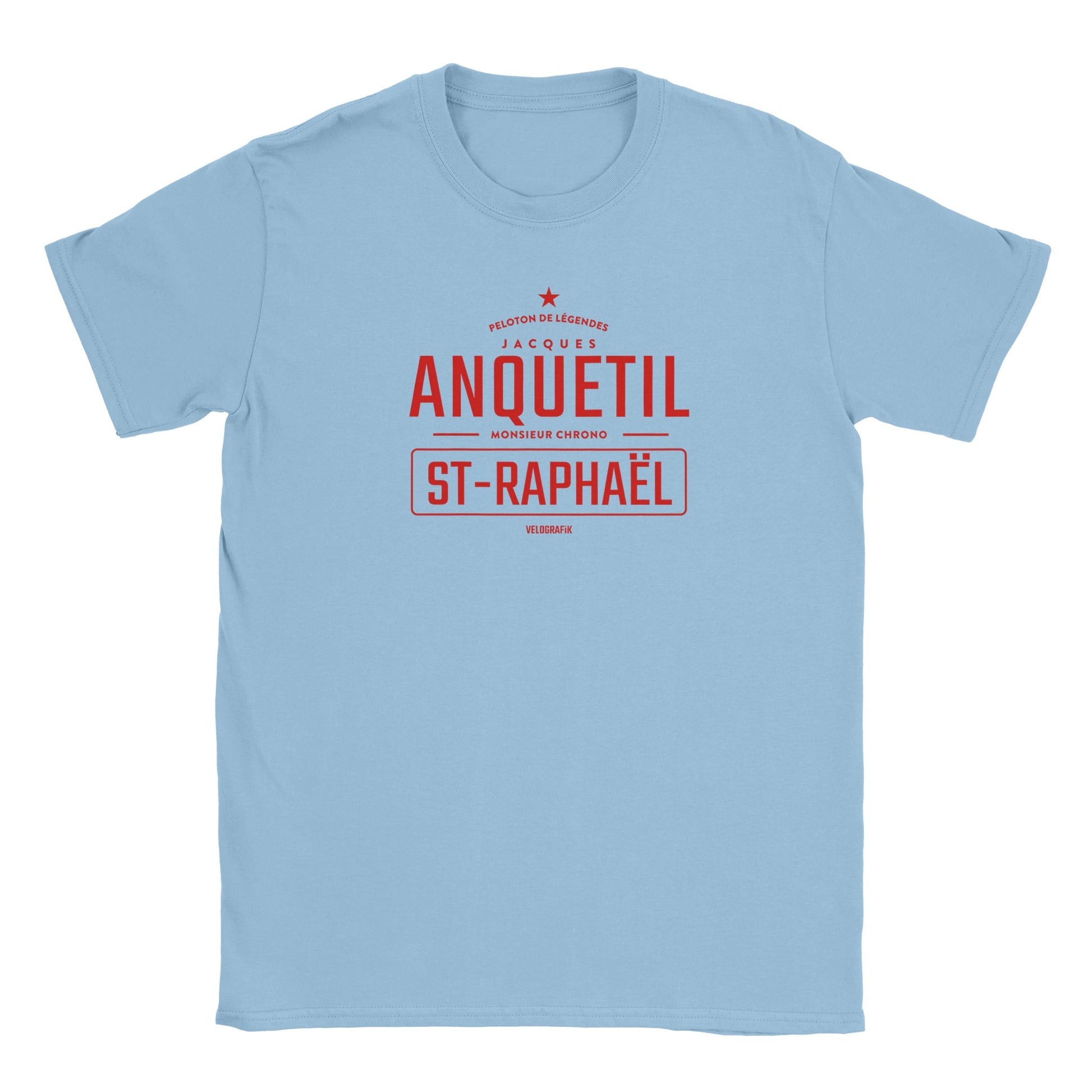 jacques anquetil st raphael retro vintage cycling t-shirt