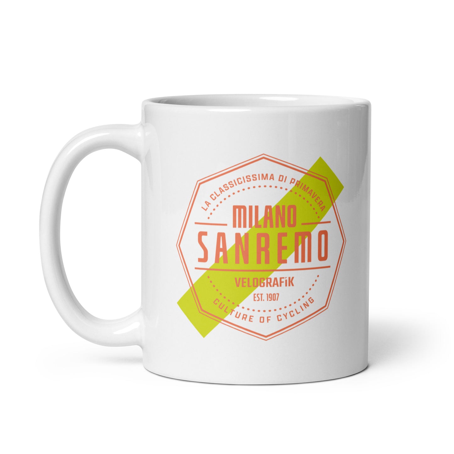 milan milano sanremo spring classic monument cycling gift mug