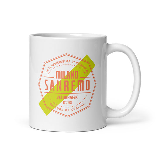 milan milano sanremo spring classic monument cycling gift mug