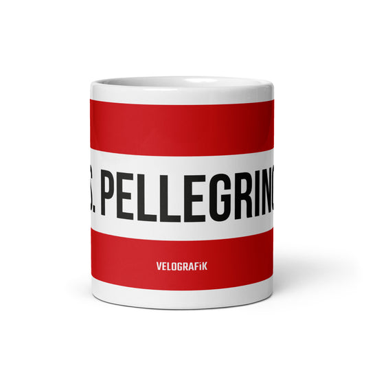 s pellegrini vintage retro cycling team white-glossy-mug-white-11-oz-front-view-67bf407d5aeba