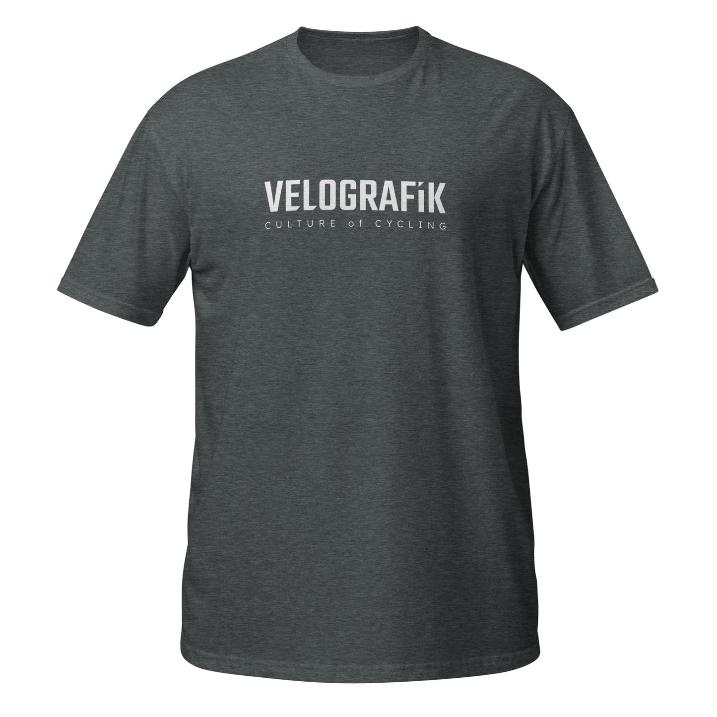 velografik culture of cycling unisex-basic-softstyle-t-shirt-grey-front