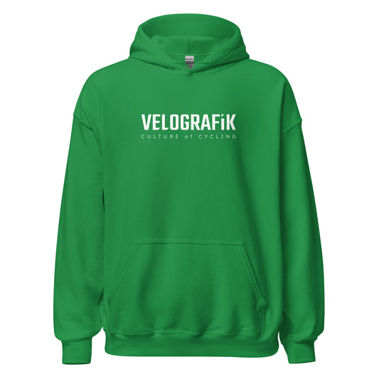 velografik culture of cycling unisex-heavy-blend-hoodie-irish-green-front