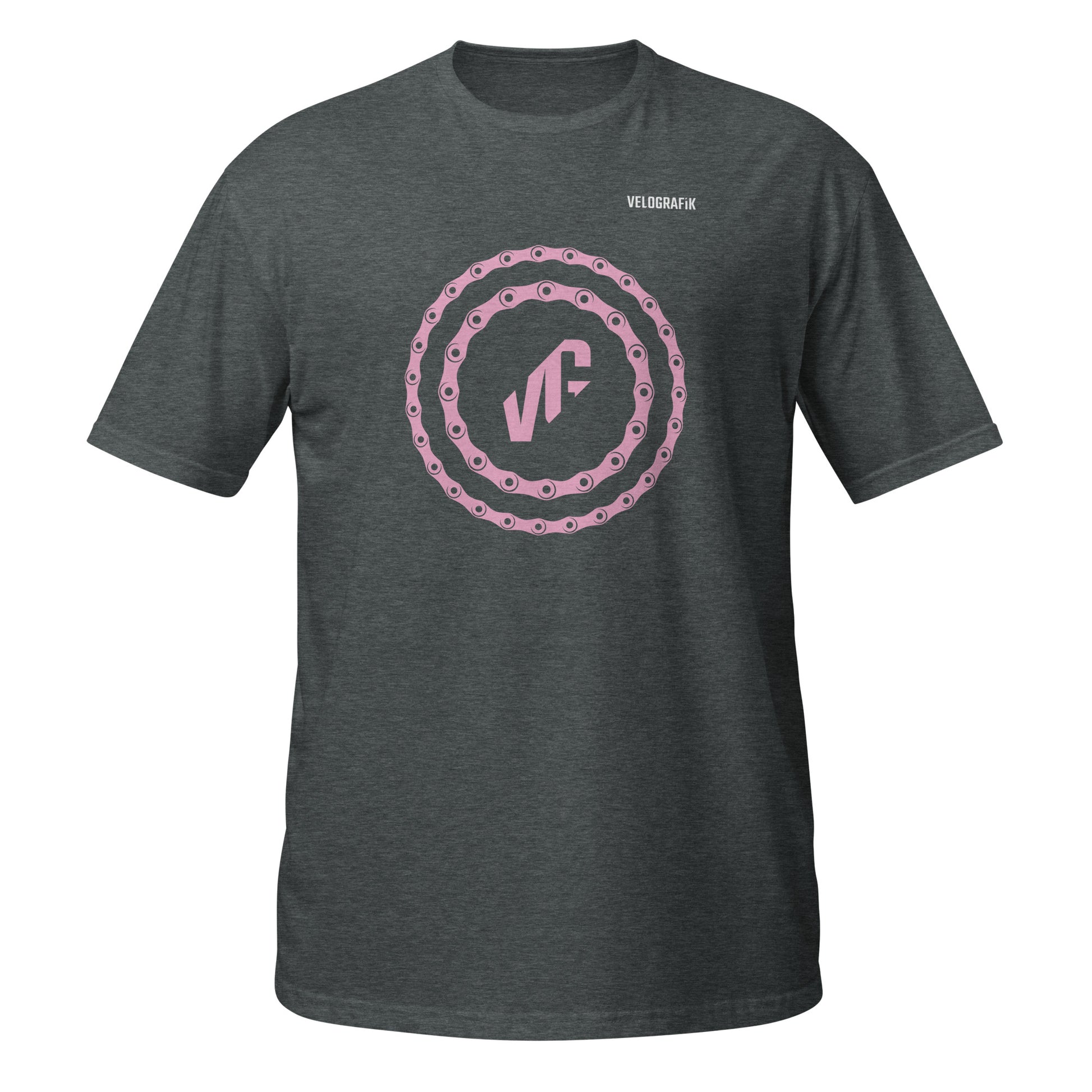 velografik cycling unisex-basic-softstyle-t-shirt-dark-heather-front-67a36d8ae674d